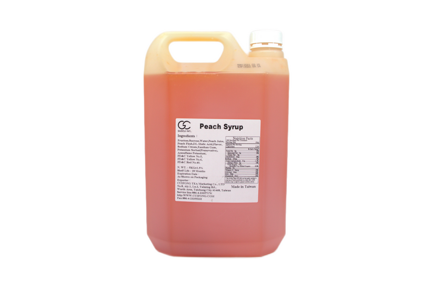 Peach Syrup 水蜜桃汁 5KG